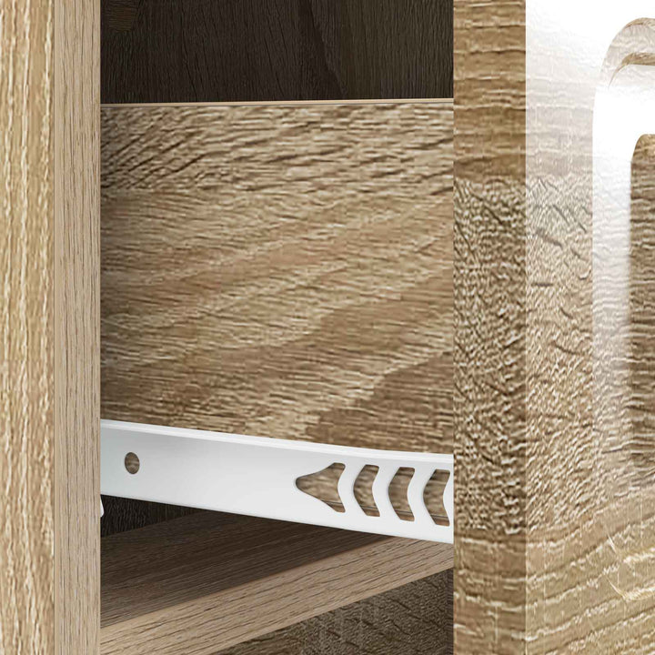 Natskab med skuffe Sonoma-eg 43 x 41 x 63,5 cm Konstrueret træ