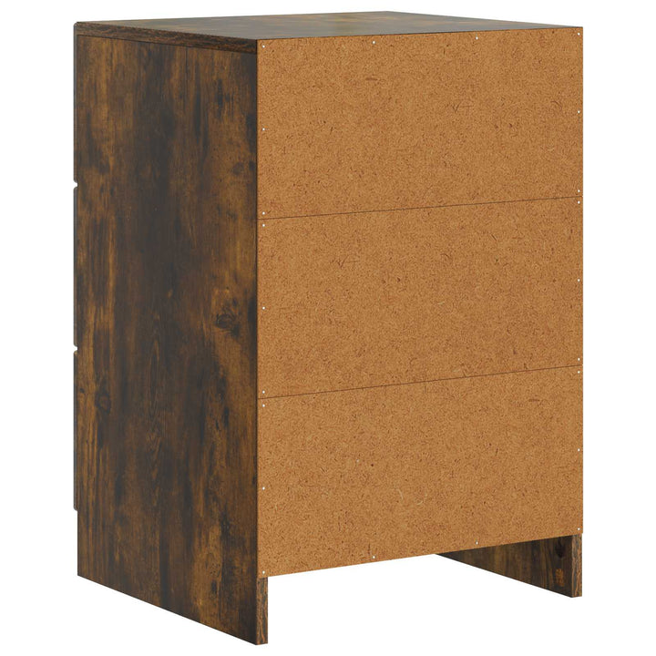 Natskab Røget eg 43 x 41 x 63,5 cm Konstrueret træ