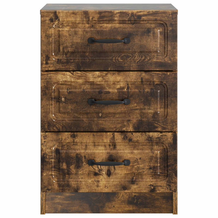 Natskab Røget eg 43 x 41 x 63,5 cm Konstrueret træ