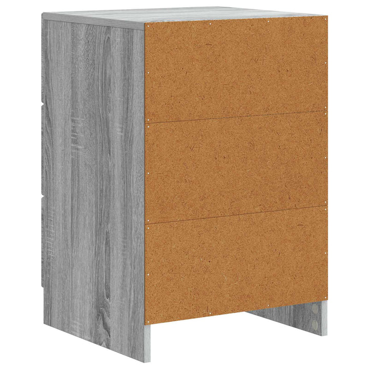 Natskab Grå sonoma-eg 43 x 41 x 63,5 cm Konstrueret træ