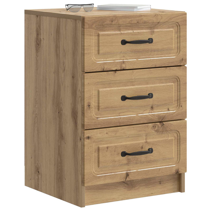 Natskab med skuffe Artisan-eg 43 x 41 x 63,5 cm Konstrueret træ