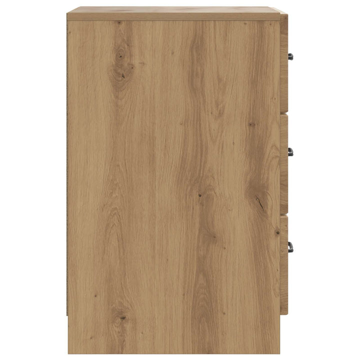 Natskab med skuffe Artisan-eg 43 x 41 x 63,5 cm Konstrueret træ