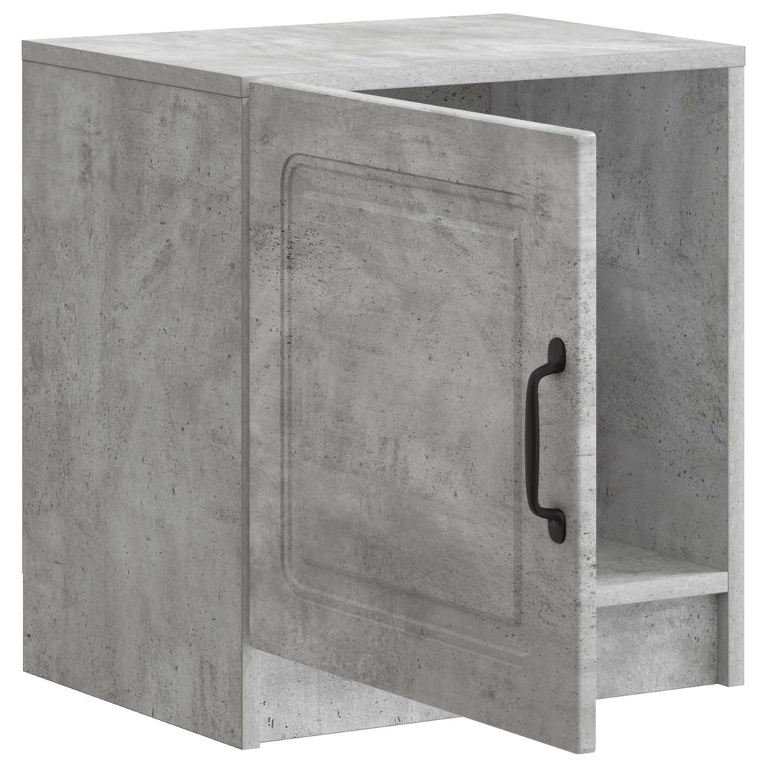 Natskab Betongrå 43 x 34,5 x 47 cm Konstrueret træ