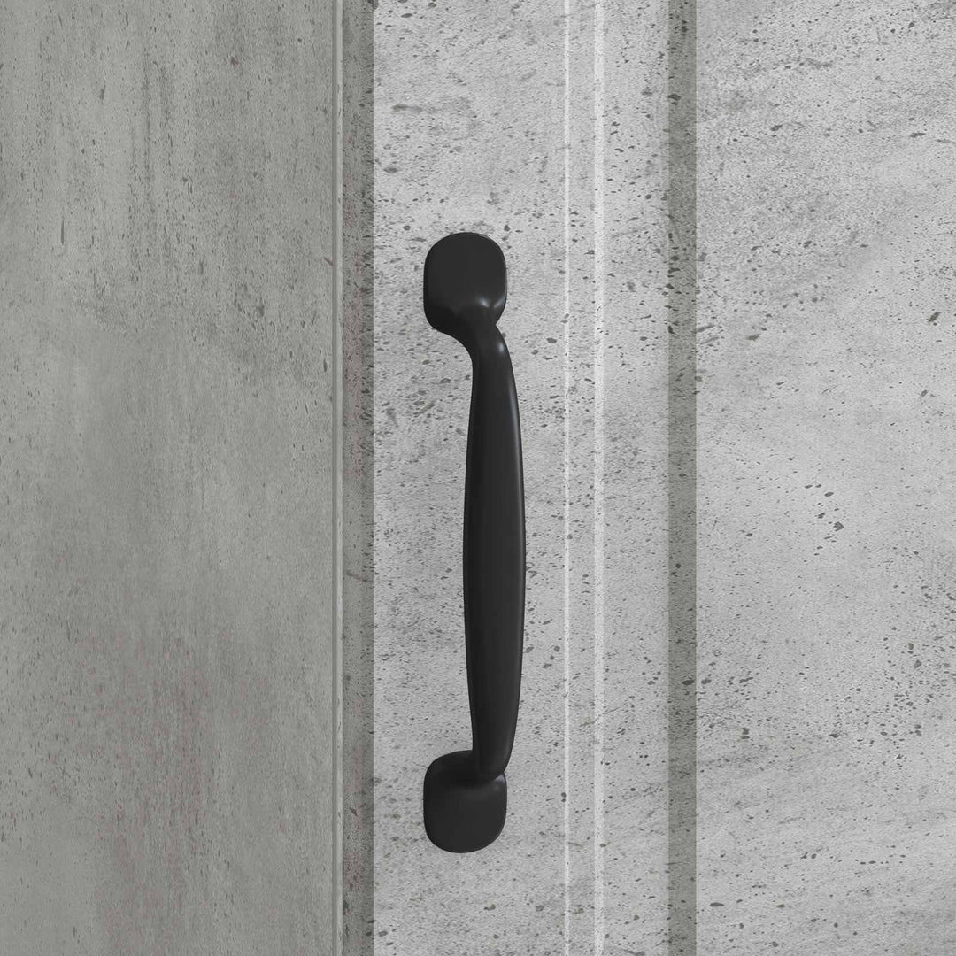 Natskab 2 pcs Betongrå 43 x 34,5 x 47 cm Konstrueret træ