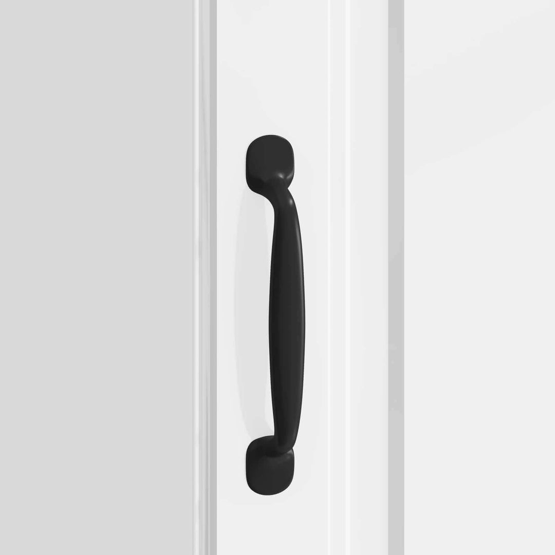 Natskab 2 pcs Hvid højglans 43 x 34,5 x 47 cm Konstrueret træ
