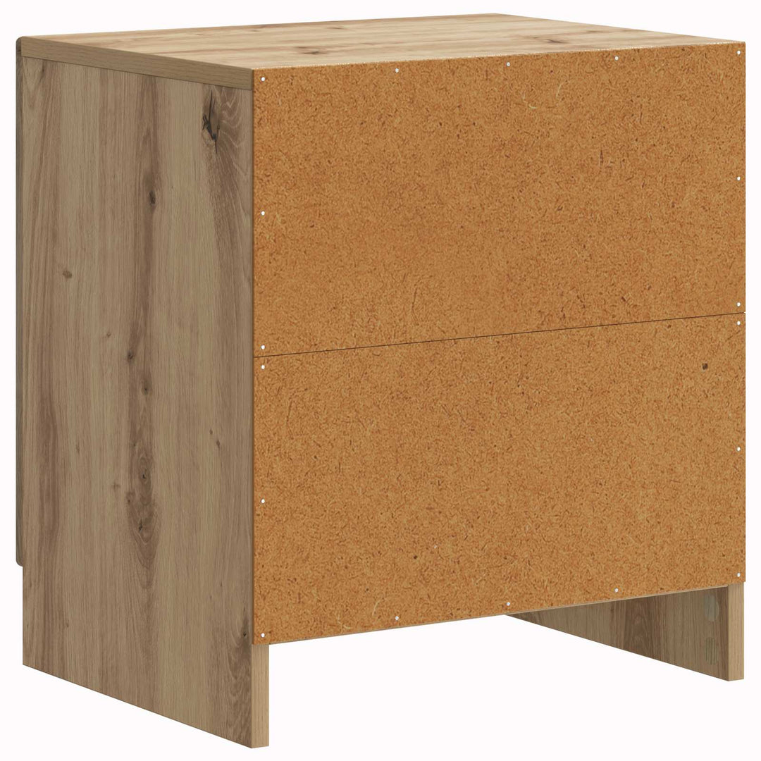Natskab 2 pcs Artisan-eg 43 x 34,5 x 47 cm Konstrueret træ