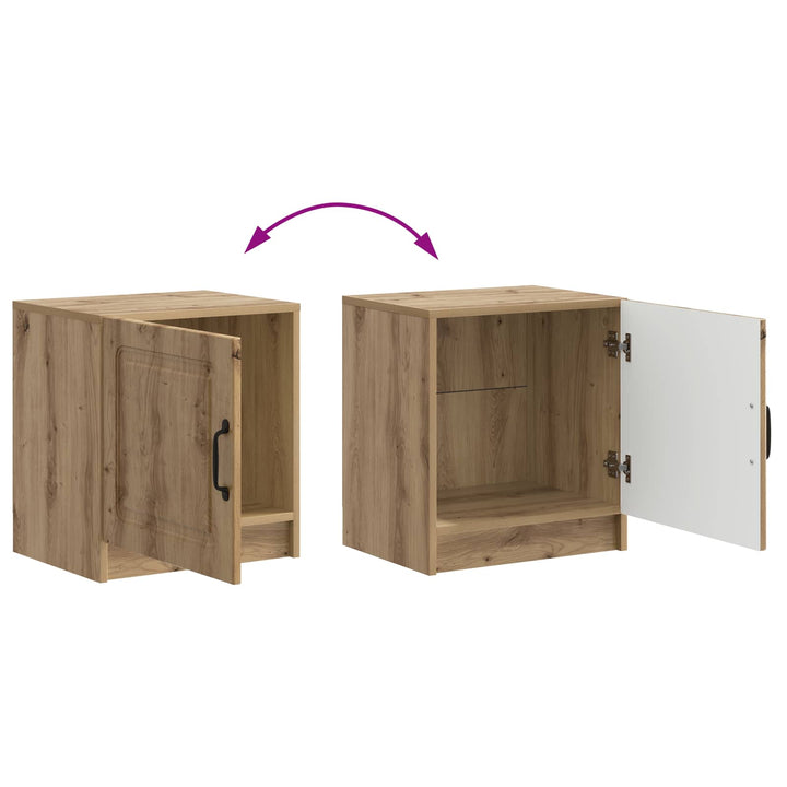 Natskab 2 pcs Artisan-eg 43 x 34,5 x 47 cm Konstrueret træ