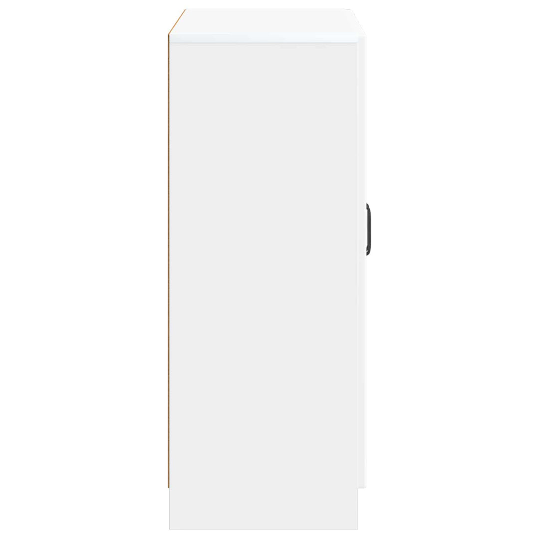 Sideboard Hvid 66 x 34,5 x 87 cm Konstrueret træ