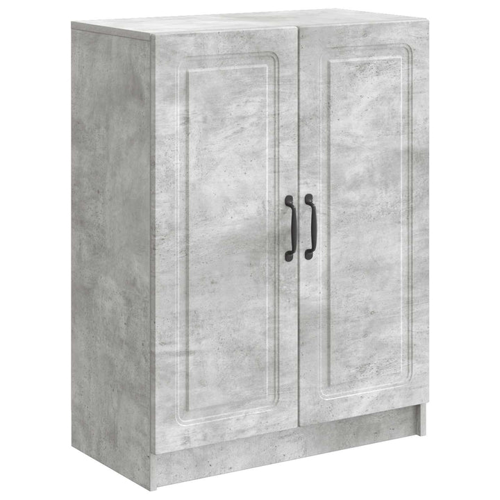 Sideboard Betongrå 66 x 34,5 x 87 cm Konstrueret træ