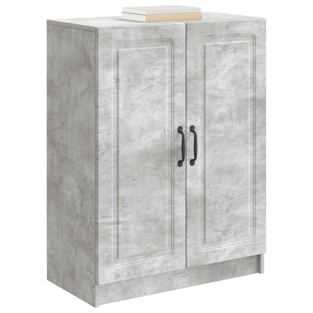 Sideboard Betongrå 66 x 34,5 x 87 cm Konstrueret træ