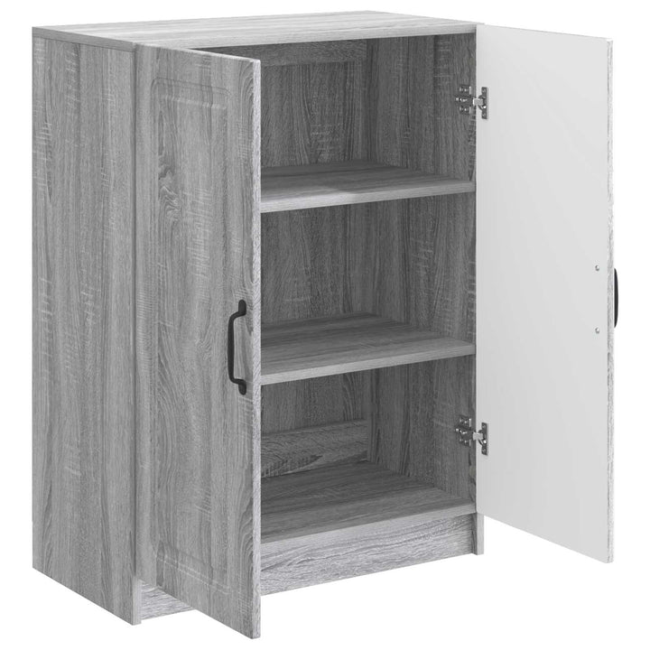Sideboard Grå sonoma-eg 66 x 34,5 x 87 cm Konstrueret træ