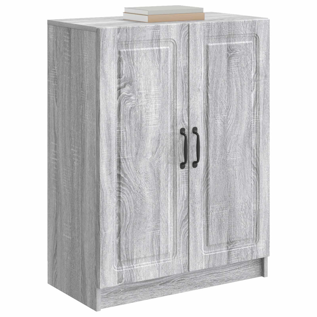 Sideboard Grå sonoma-eg 66 x 34,5 x 87 cm Konstrueret træ