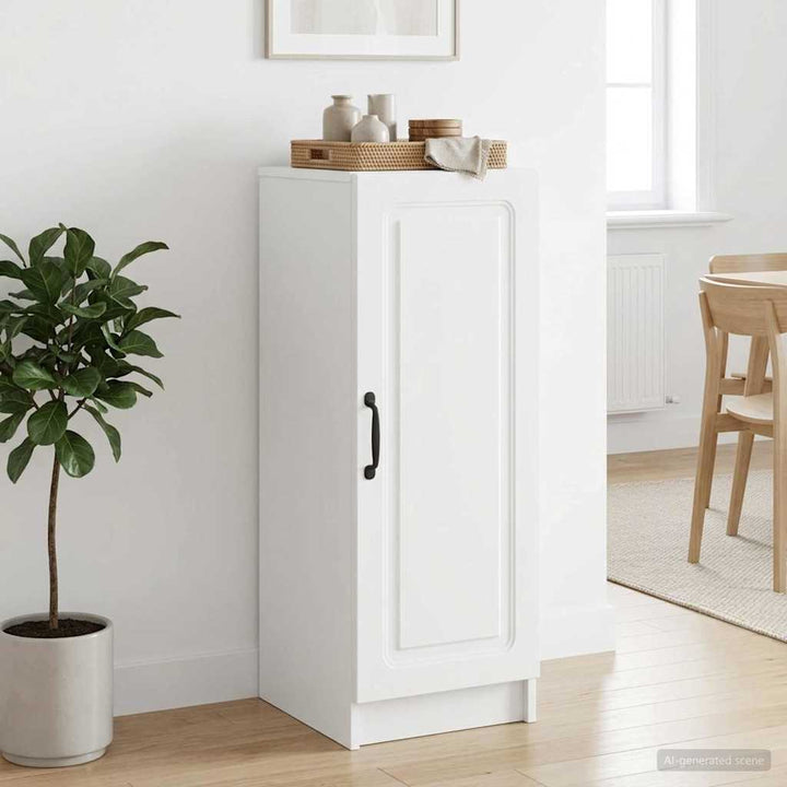 Sideboard Hvid 33 x 34,5 x 87 cm Konstrueret træ
