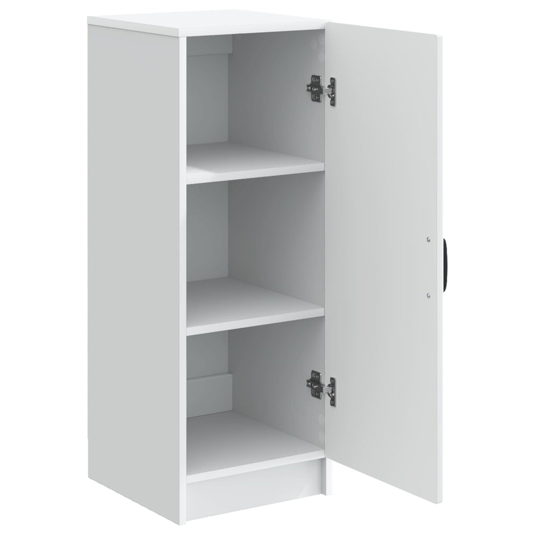 Sideboard Hvid 33 x 34,5 x 87 cm Konstrueret træ