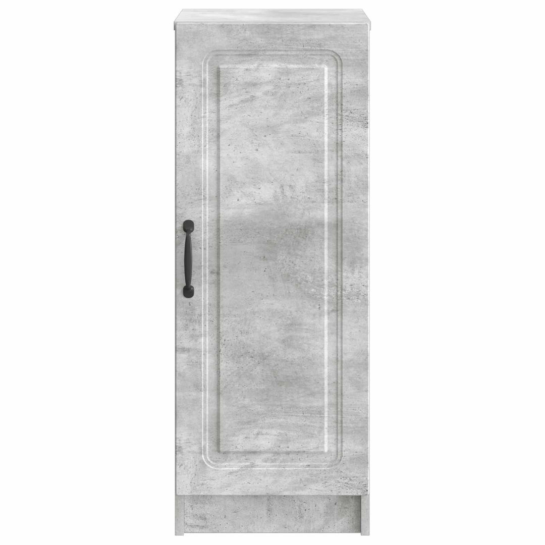 Sideboard Betongrå 33 x 34,5 x 87 cm Konstrueret træ