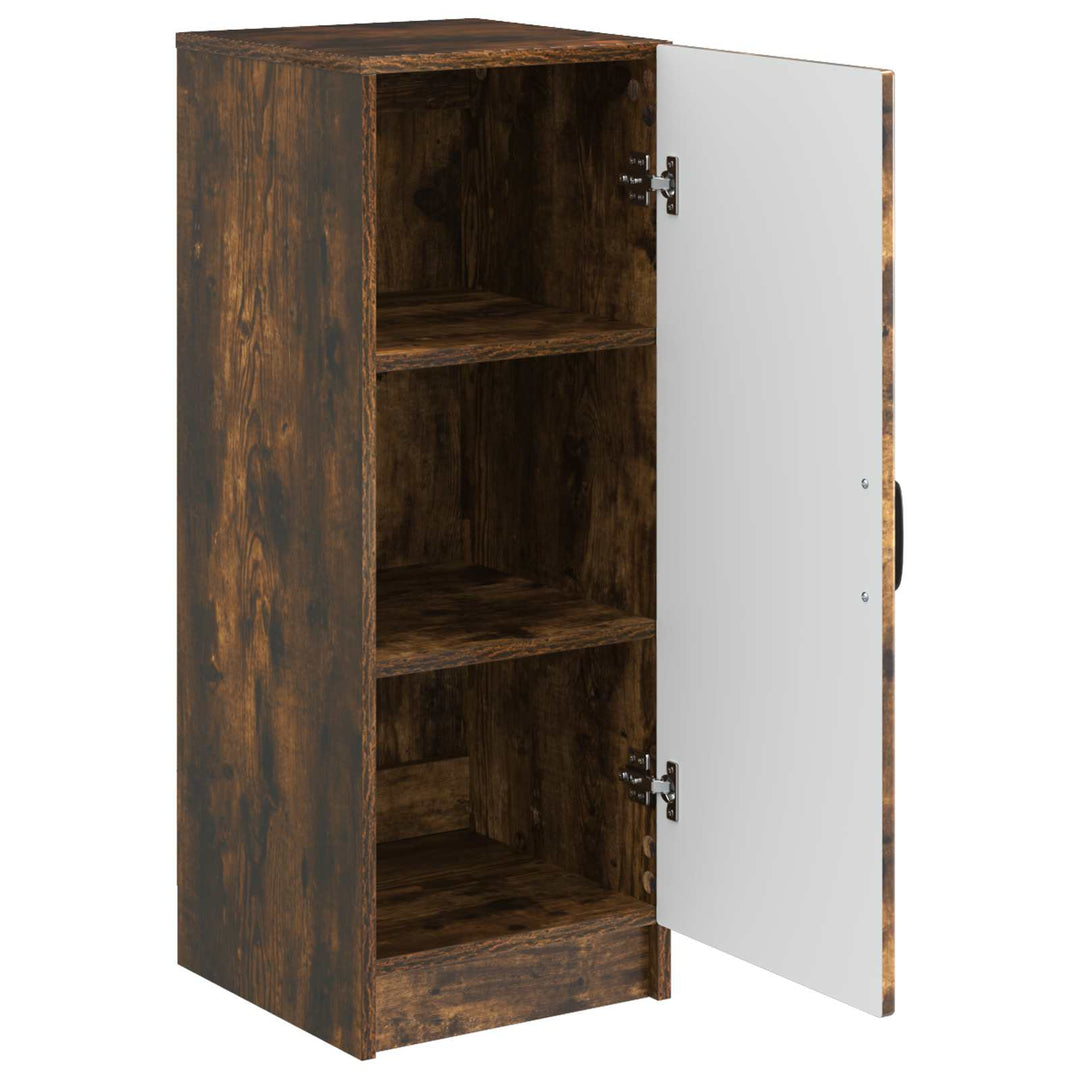 Sideboard Røget eg 33 x 34,5 x 87 cm Konstrueret træ