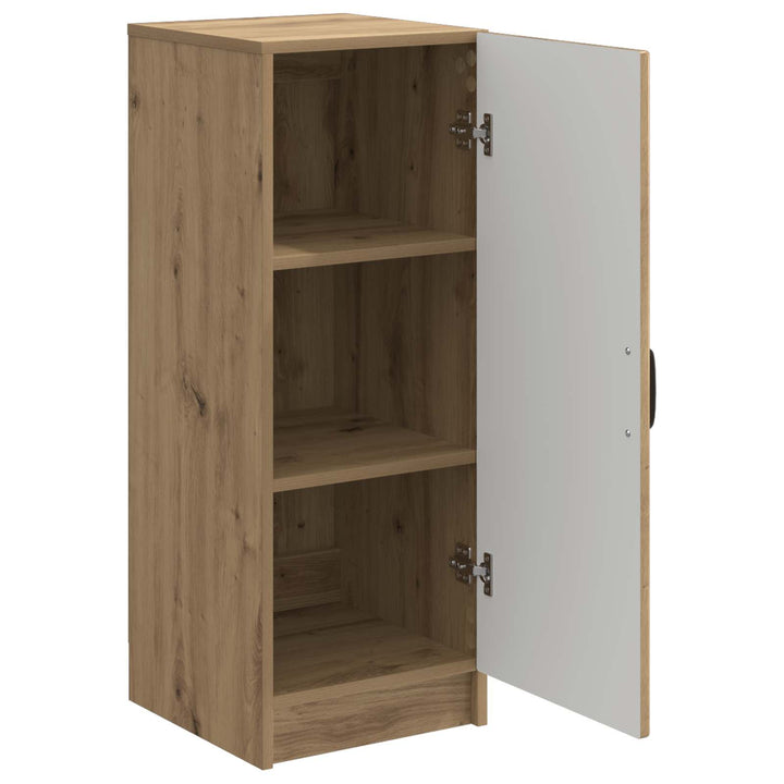 Sideboard Artisan-eg 33 x 34,5 x 87 cm Konstrueret træ