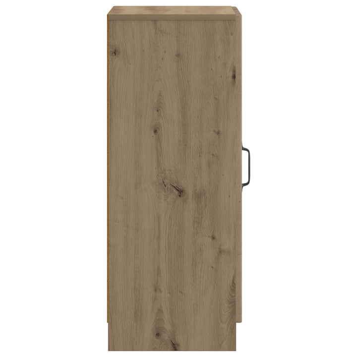 Sideboard Artisan-eg 33 x 34,5 x 87 cm Konstrueret træ