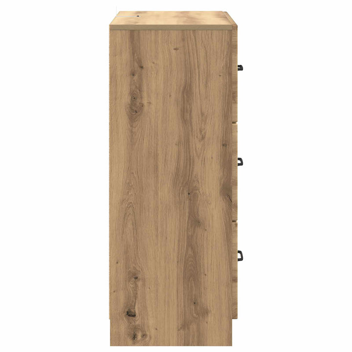 Skuffeskab 66 x 34,5 x 87 cm Konstrueret træ Artisan-eg