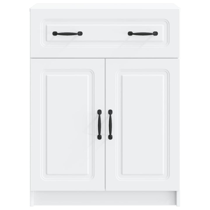 Sideboard Hvid 66 x 34,5 x 87 cm Konstrueret træ