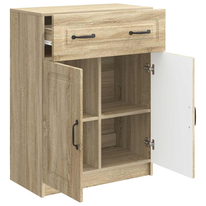 Sideboard Sonoma-eg 66 x 34,5 x 87 cm Konstrueret træ