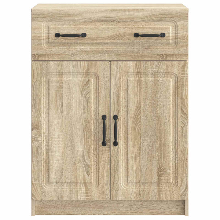 Sideboard Sonoma-eg 66 x 34,5 x 87 cm Konstrueret træ