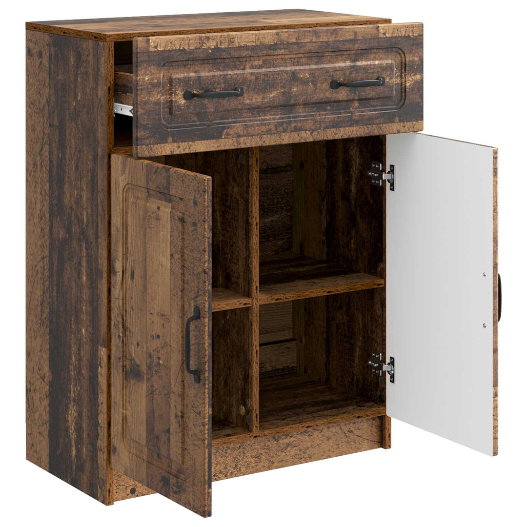 Sideboard Gammelt træ 66 x 34,5 x 87 cm Konstrueret træ