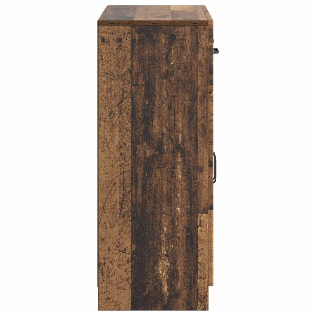 Sideboard Gammelt træ 66 x 34,5 x 87 cm Konstrueret træ