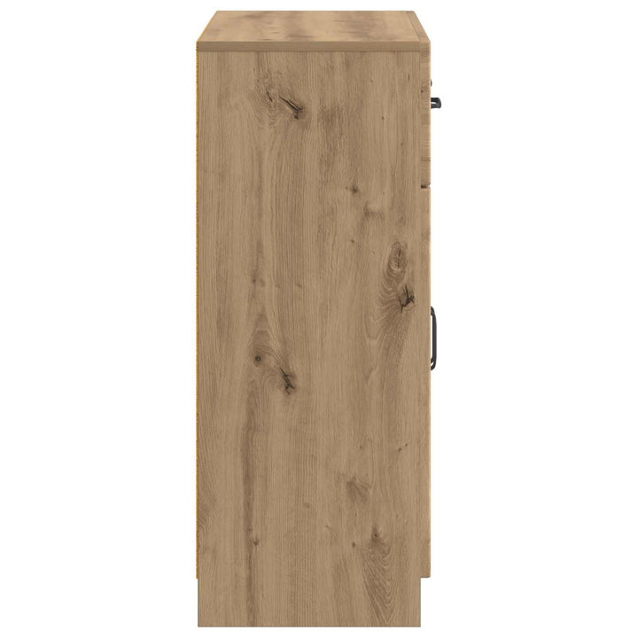 Sideboard Artisan-eg 66 x 34,5 x 87 cm Konstrueret træ