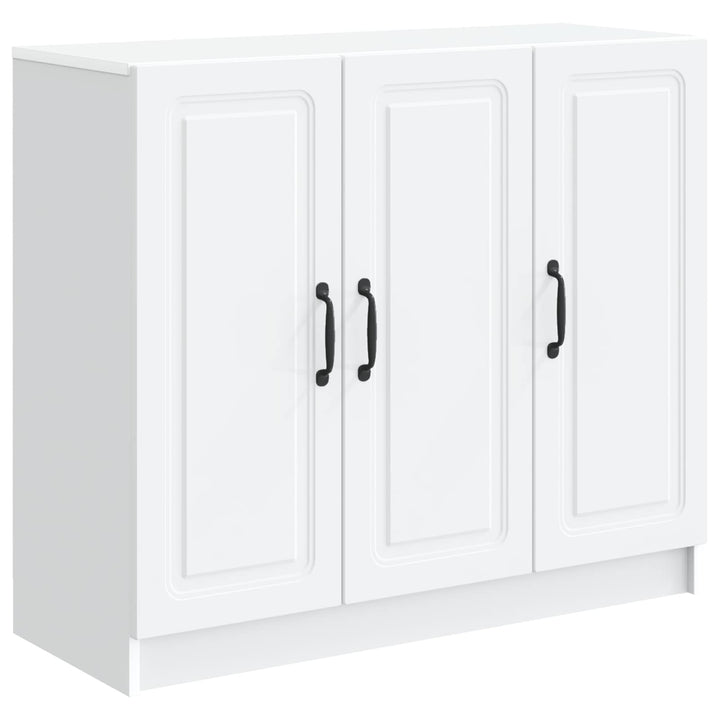 Sideboard Hvid 89 x 34,5 x 77 cm Konstrueret træ