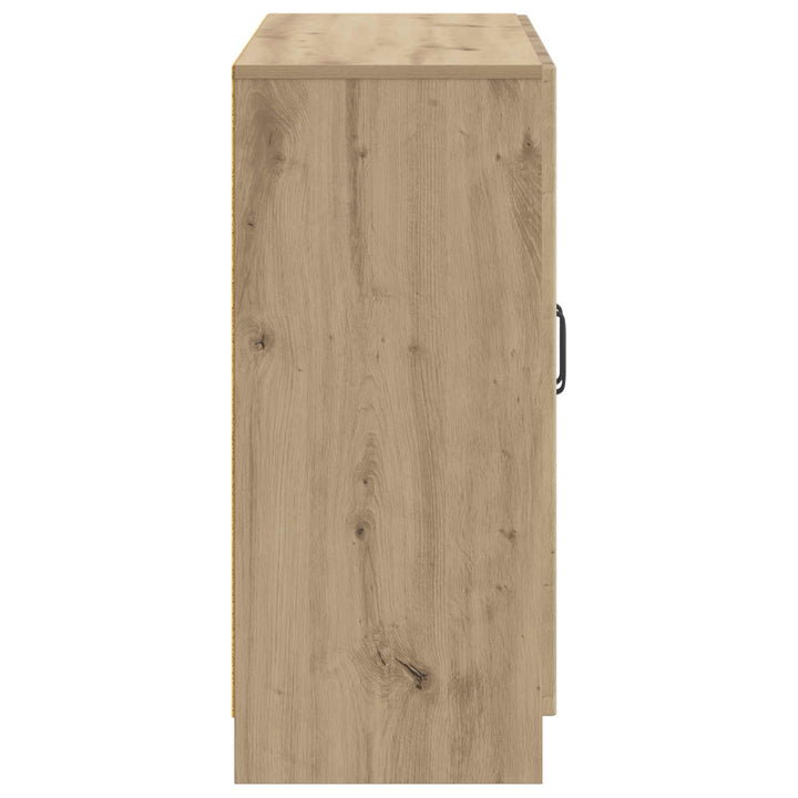 Sideboard Artisan-eg 89 x 34,5 x 77 cm Konstrueret træ