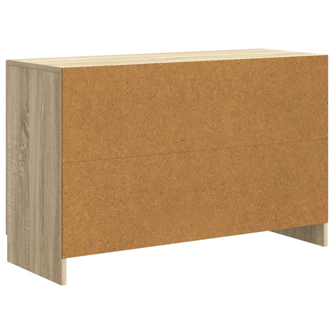 Sideboard Sonoma-eg 89 x 34,5 x 57 cm Konstrueret træ