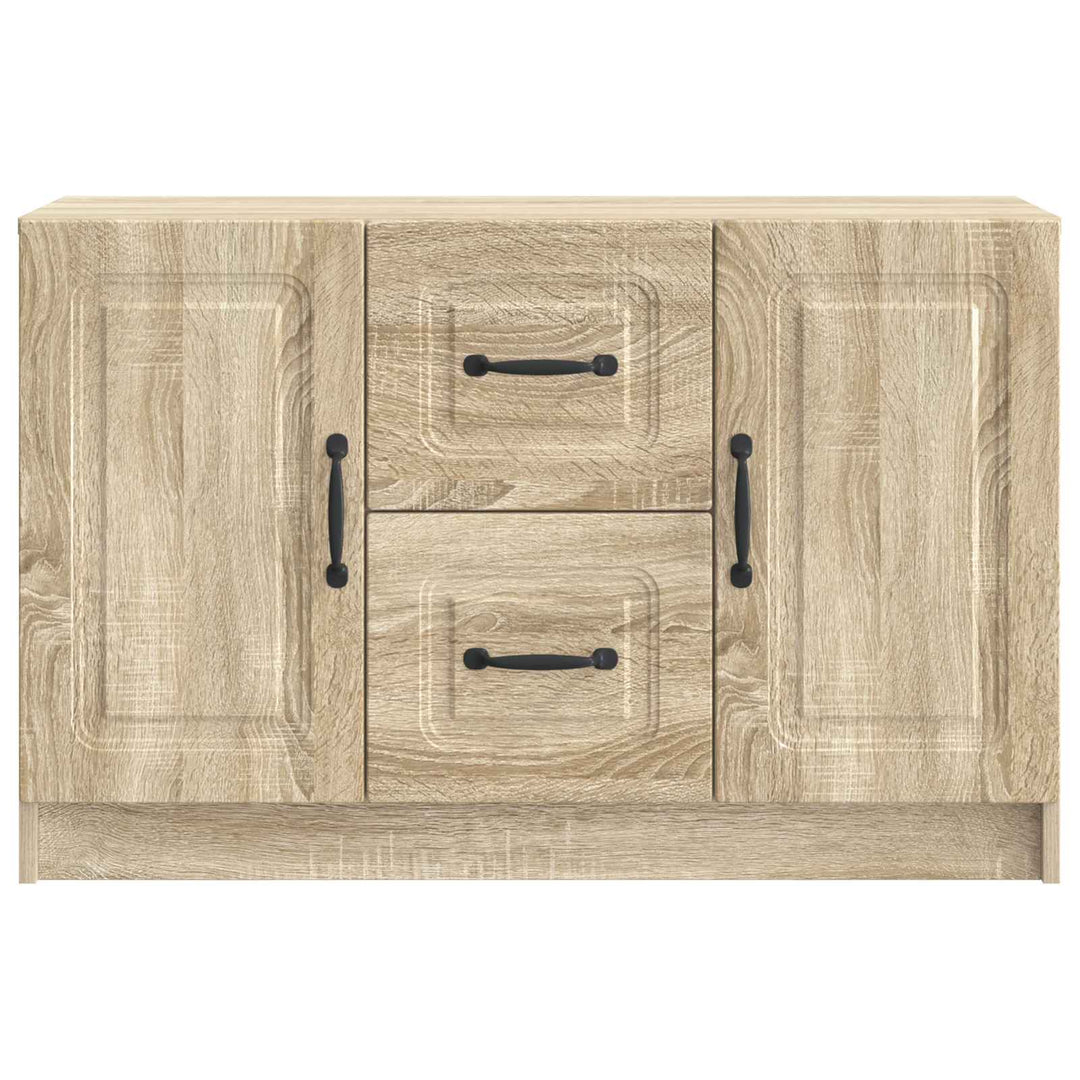 Sideboard Sonoma-eg 89 x 34,5 x 57 cm Konstrueret træ