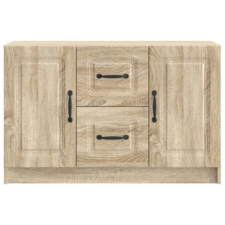 Sideboard Sonoma-eg 89 x 34,5 x 57 cm Konstrueret træ