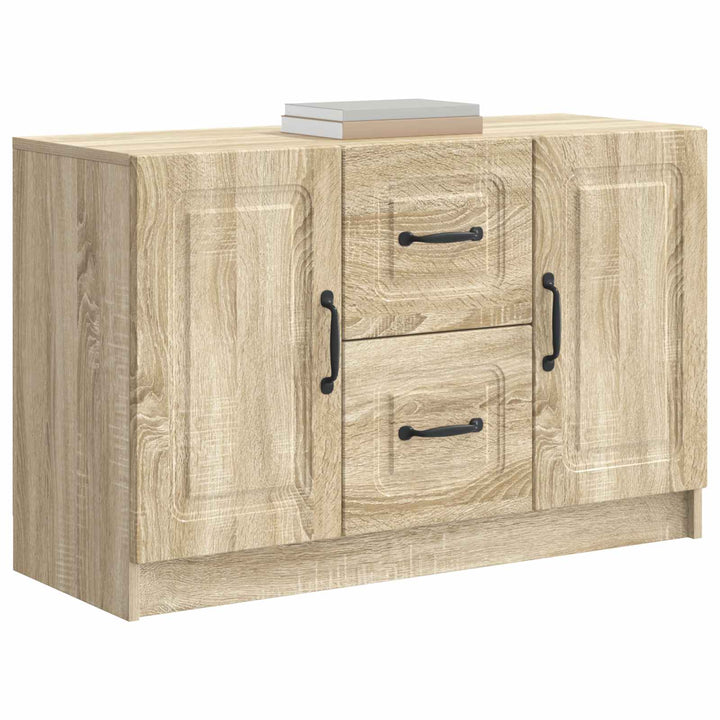 Sideboard Sonoma-eg 89 x 34,5 x 57 cm Konstrueret træ