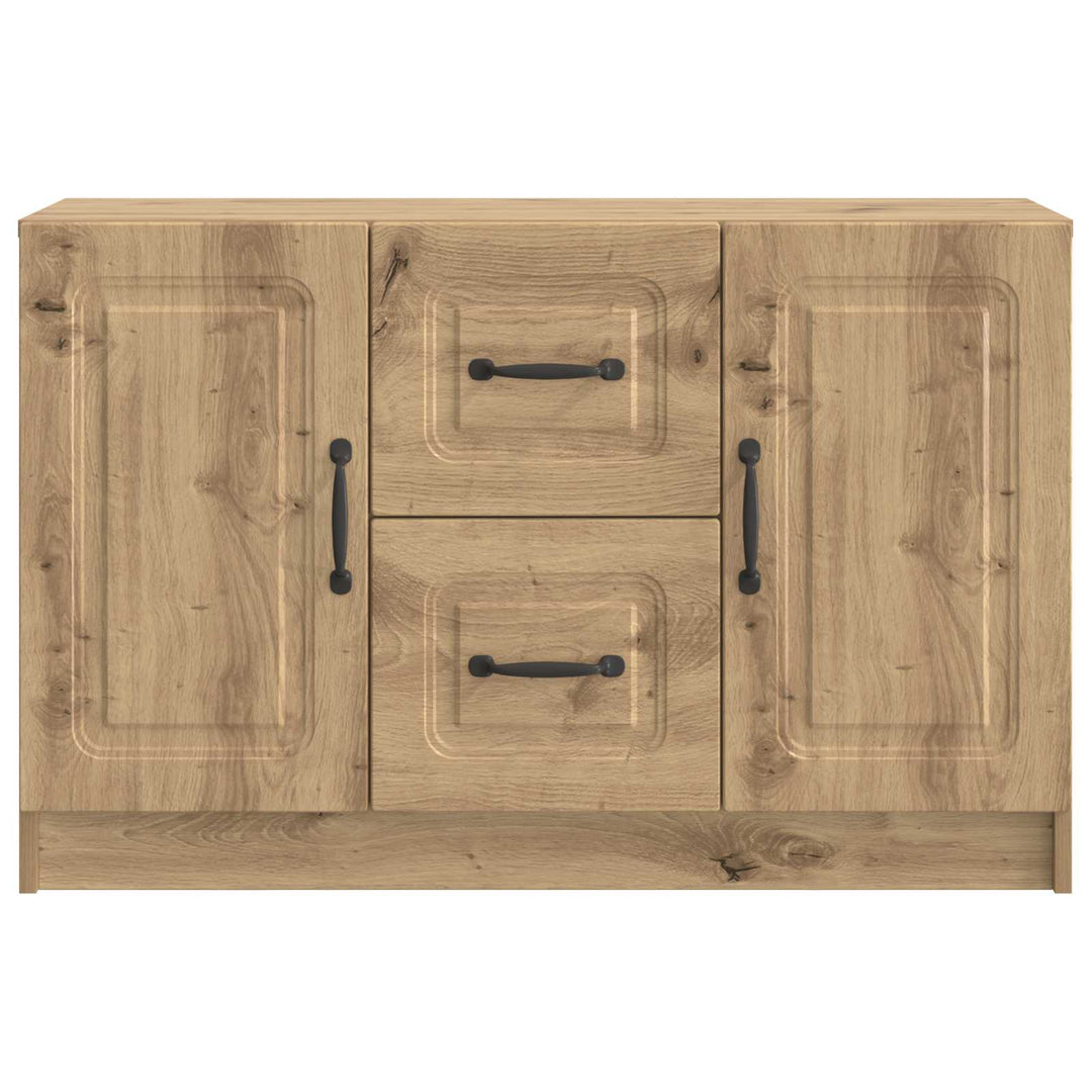 Sideboard Artisan-eg 89 x 34,5 x 57 cm Konstrueret træ