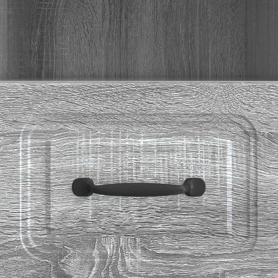 TV-skab Grå sonoma-eg 102 x 34,5 x 47 cm Konstrueret træ