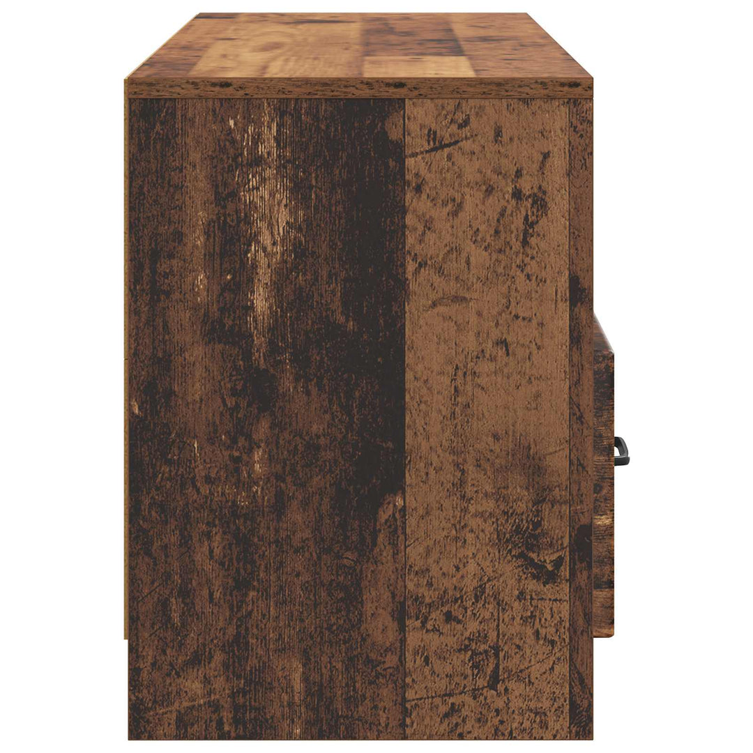 TV-skab Gammelt træ 102 x 34,5 x 47 cm Konstrueret træ