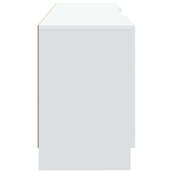 TV-skab Hvid 150 x 31 x 47 cm Konstrueret træ