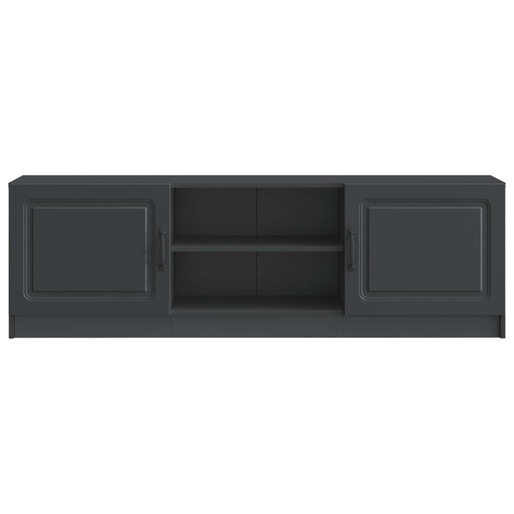 TV-skab Sort 150 x 31 x 47 cm Konstrueret træ