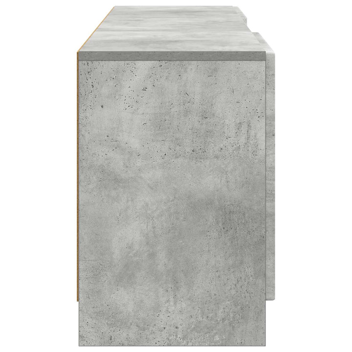 TV-skab Betongrå 150 x 31 x 47 cm Konstrueret træ