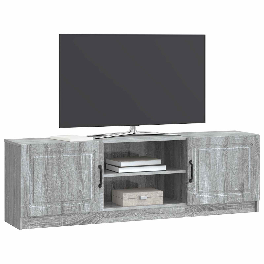 TV-skab Grå sonoma-eg 150 x 31 x 47 cm Konstrueret træ