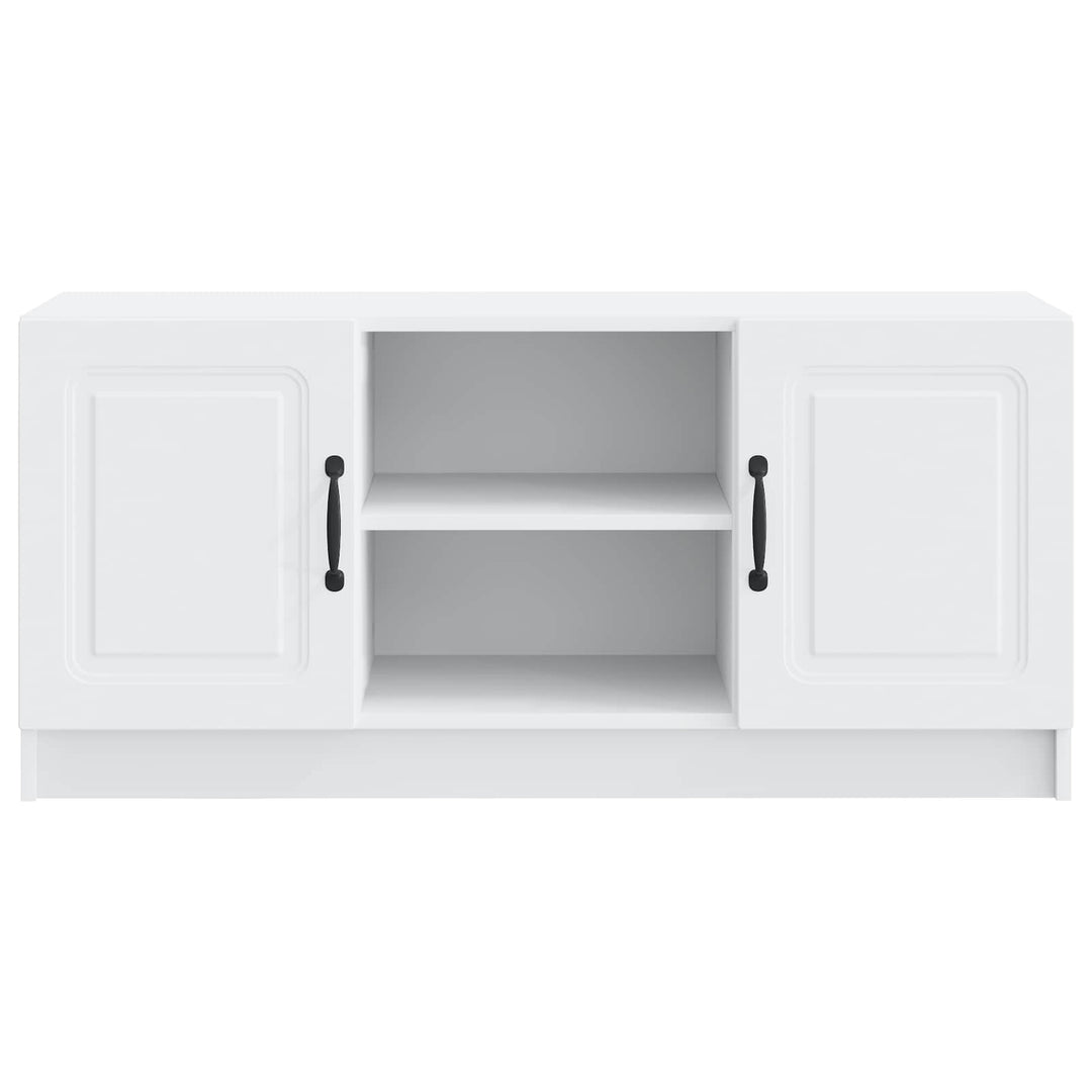 TV-skab Hvid 102 x 34,5 x 47 cm Konstrueret træ