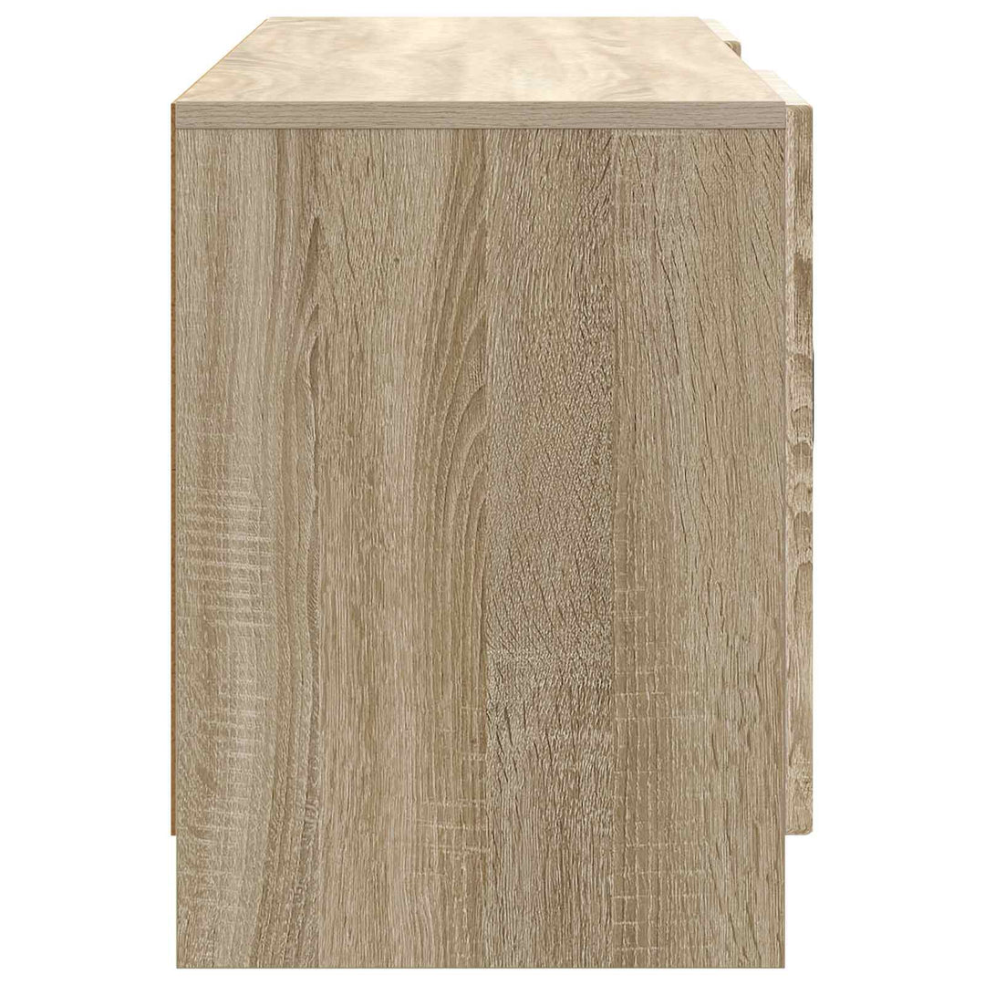 TV-skab Sonoma-eg 102 x 34,5 x 47 cm Konstrueret træ