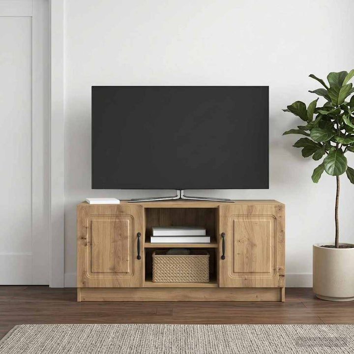 TV-skab 102 x 34,5 x 47 cm Artisan-eg Konstrueret træ