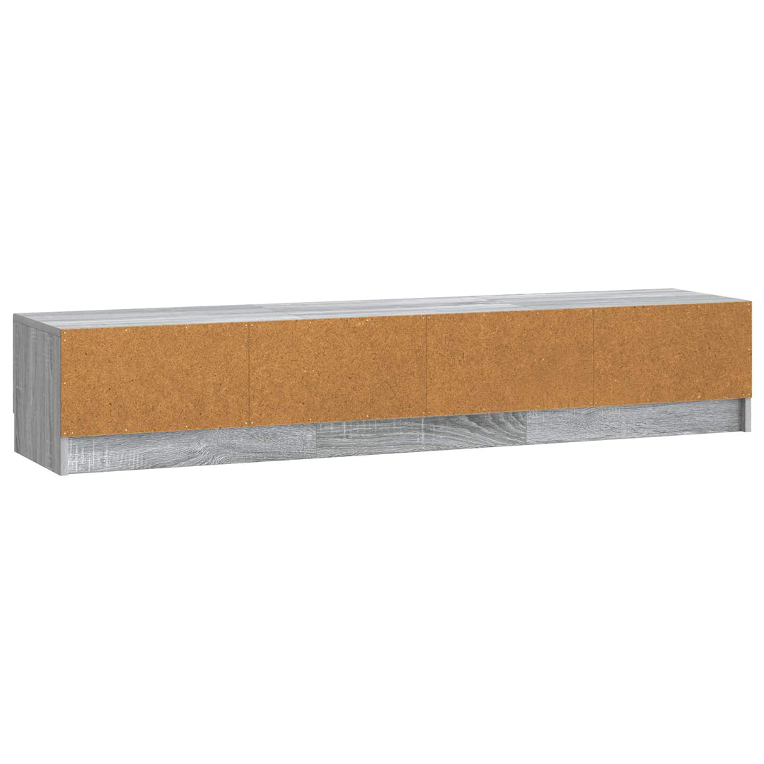 TV-skab Grå sonoma-eg 147 x 34,5 x 27 cm Konstrueret træ
