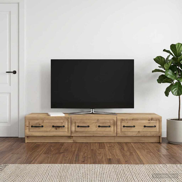 TV-skab 147 x 34,5 x 27 cm Artisan-eg Konstrueret træ
