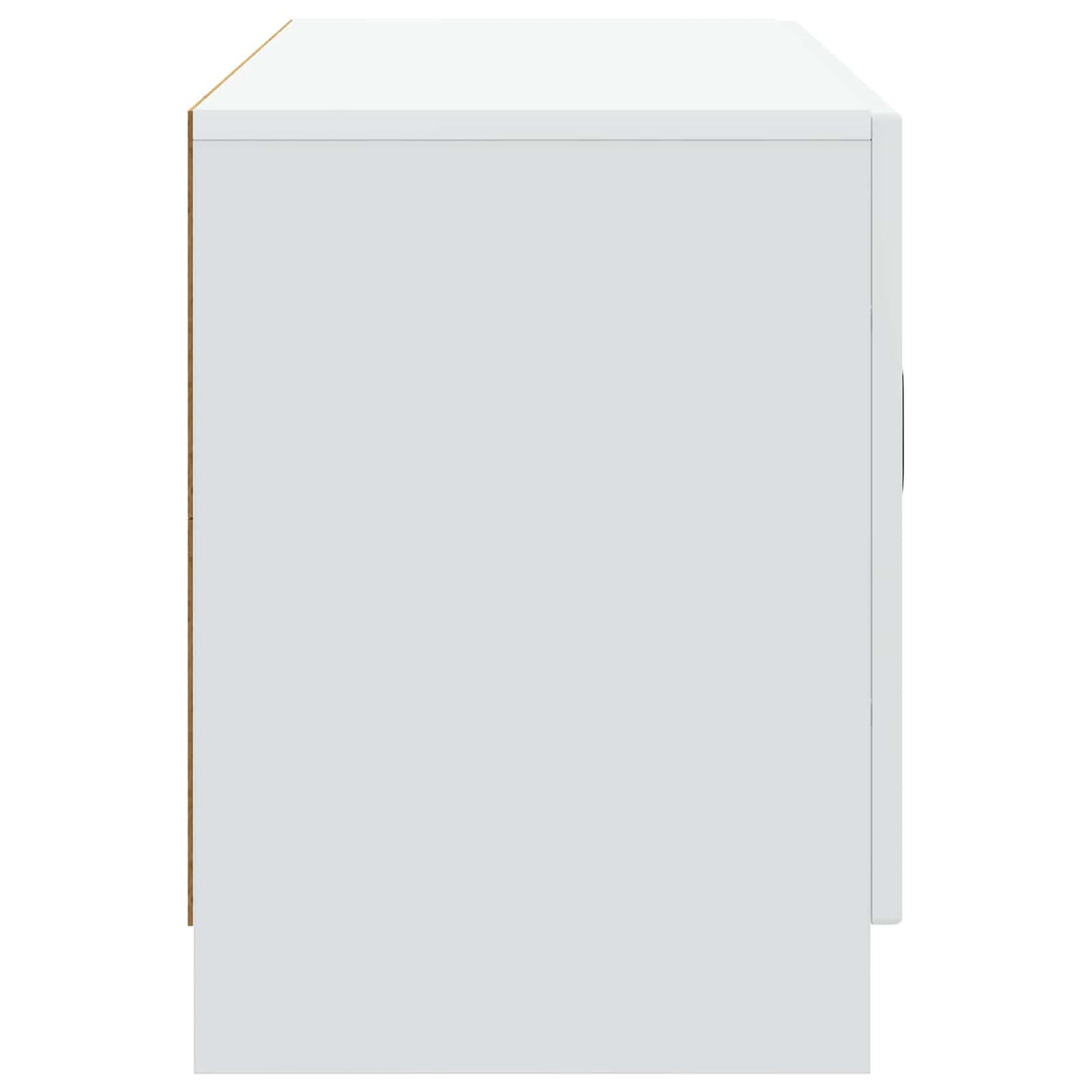 TV-skab Hvid 99 x 34,5 x 47 cm Konstrueret træ