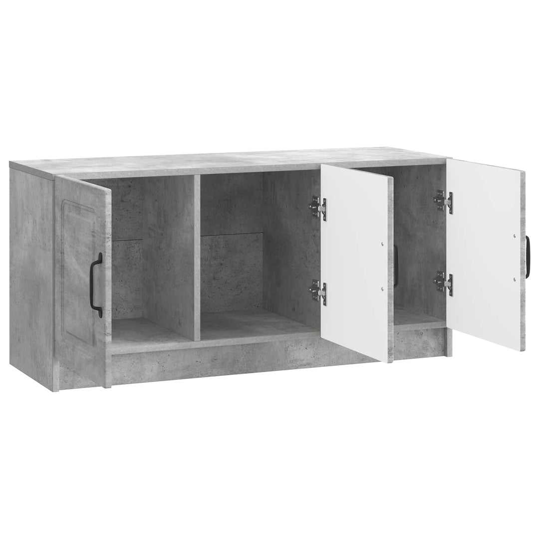 TV-skab Betongrå 99 x 34,5 x 47 cm Konstrueret træ