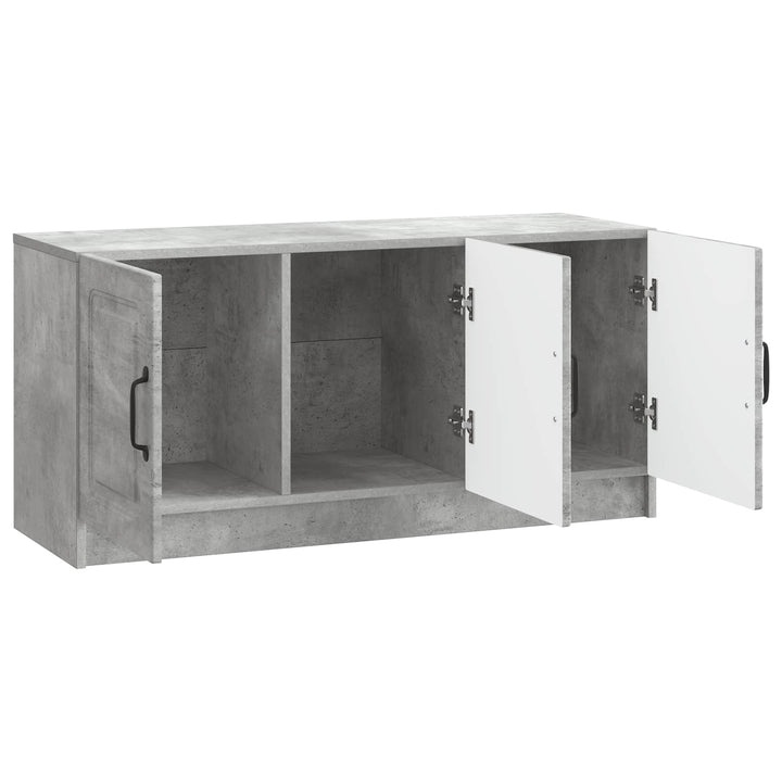 TV-skab Betongrå 99 x 34,5 x 47 cm Konstrueret træ